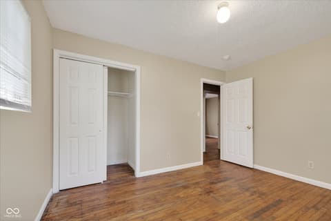 Bedroom at 1023 S Worth Avenue, Indianapolis, IN