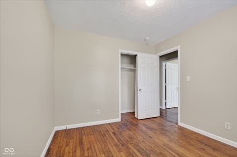 Bedroom at 1023 S Worth Avenue, Indianapolis, IN