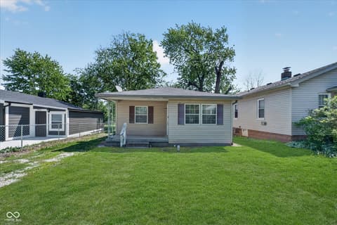 Front exterior at 1023 S Worth Avenue, Indianapolis, IN