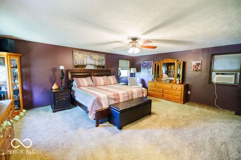 Bedroom at 681 Hancock School Road, Spencer, IN