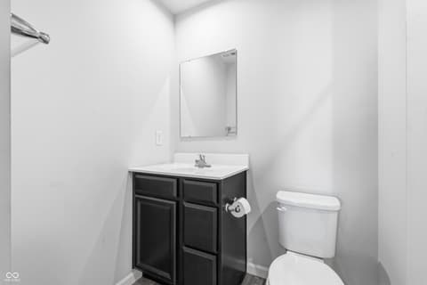 Bathroom at 327 Campus Lane, Greenwood, IN