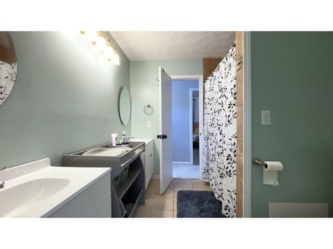 Bathroom at 5627 Hill Rise Drive, Indianapolis, IN