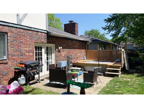 Backyard at 5627 Hill Rise Drive, Indianapolis, IN
