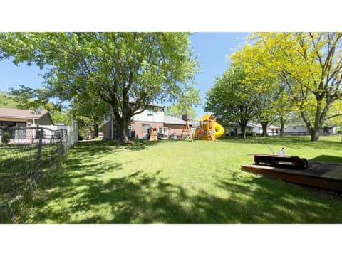 Backyard at 5627 Hill Rise Drive, Indianapolis, IN