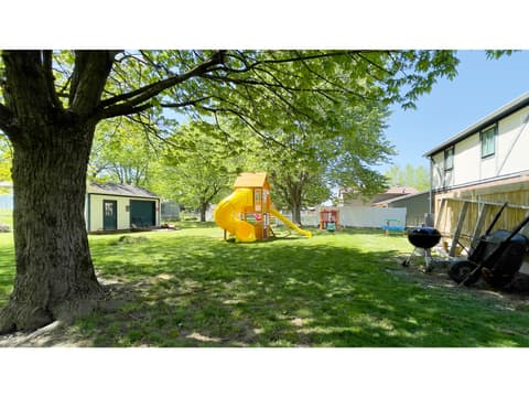 Backyard at 5627 Hill Rise Drive, Indianapolis, IN