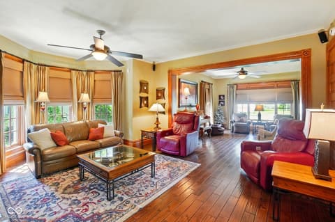 Living room at 1515 Chester Boulevard, Richmond, IN