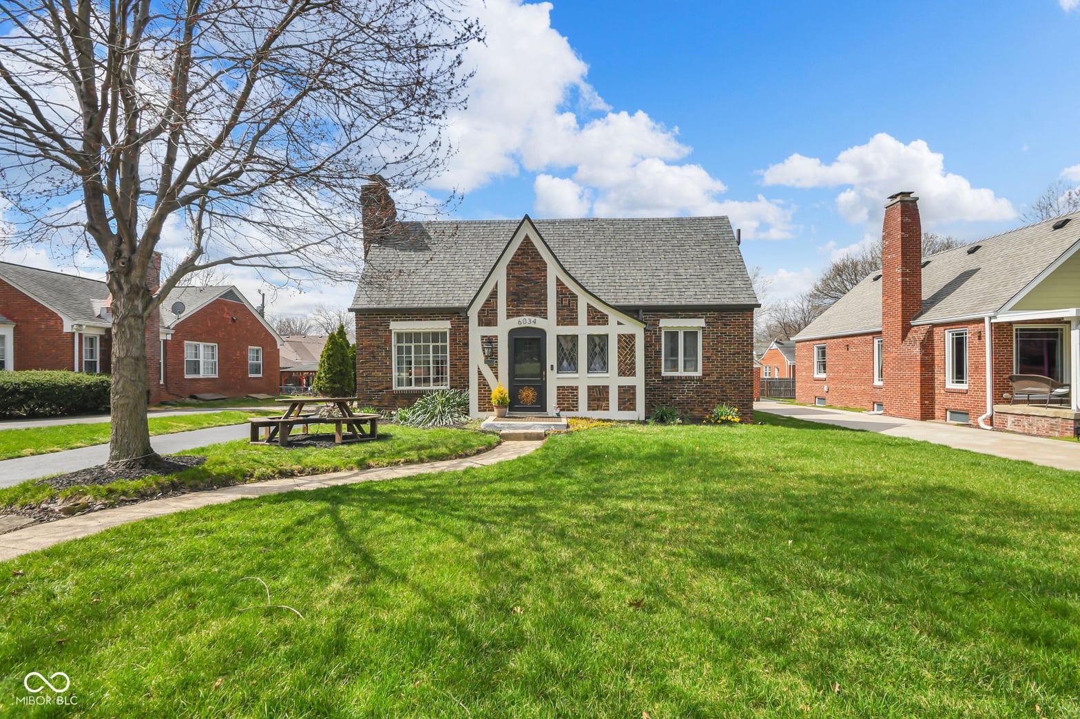 Front exterior at 6034 Broadway Street, Indianapolis, IN