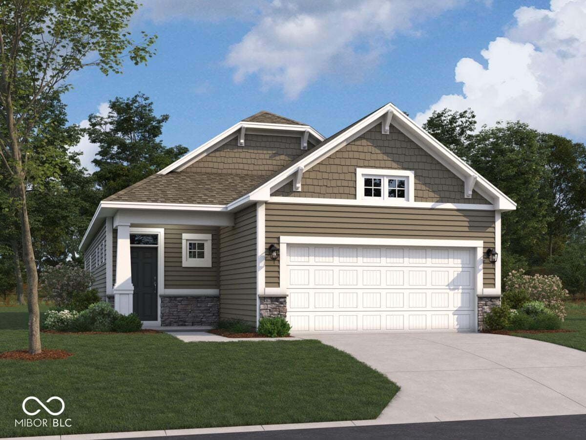 Front exterior at 2338 Marjorie Way, Shelbyville, IN