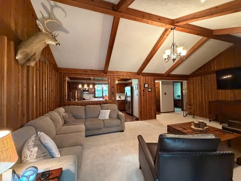 Living room at 12340 N Cedarwood Drive, Mooresville, IN