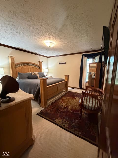 Primary bedroom at 12340 N Cedarwood Drive, Mooresville, IN