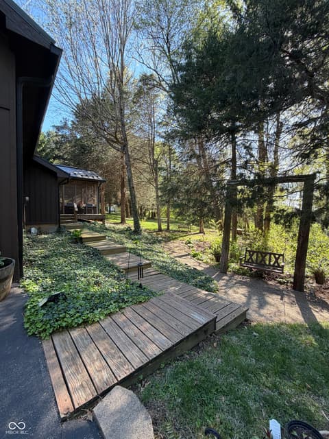 Yard at 12340 N Cedarwood Drive, Mooresville, IN
