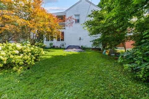 Backyard at 122 W Main Street, Centerville, IN