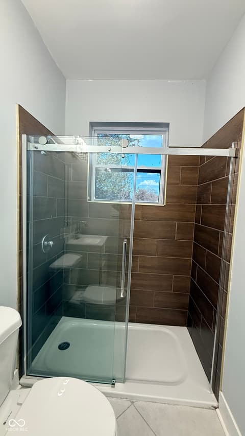 Bathroom at 189 Pinedale Drive, Whiteland, IN