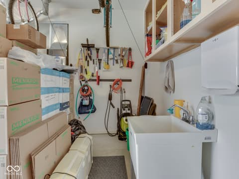 Laundry room at 664 Vandyke Way, Greenwood, IN