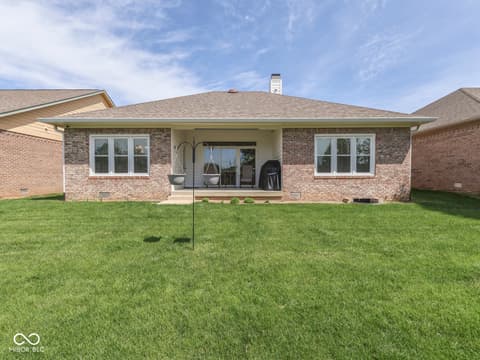 Backyard at 664 Vandyke Way, Greenwood, IN