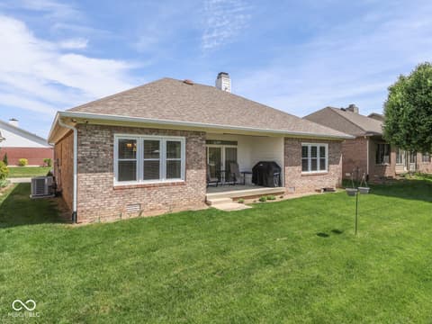 Backyard at 664 Vandyke Way, Greenwood, IN