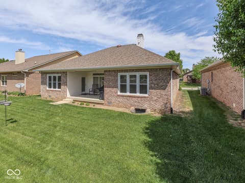Backyard at 664 Vandyke Way, Greenwood, IN