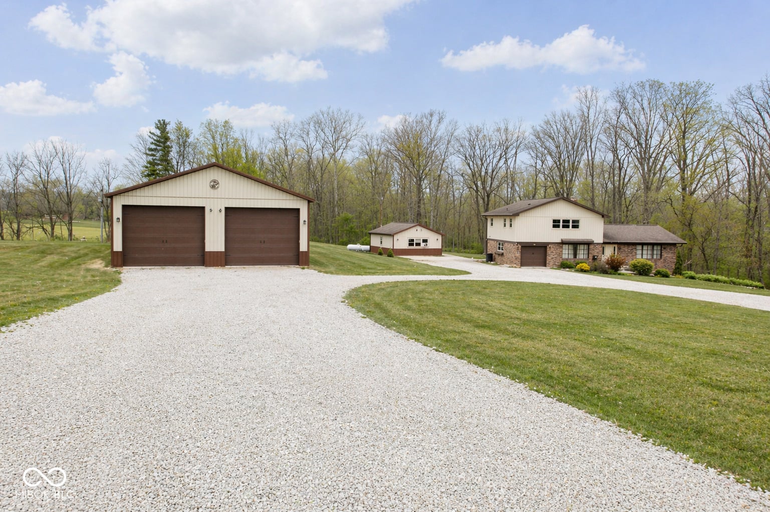 Front exterior at 4999 S State Road 47, Crawfordsville, IN