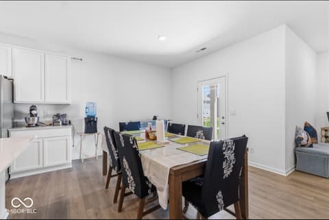 Dining room at 9103 Blue Hill Street, Indianapolis, IN
