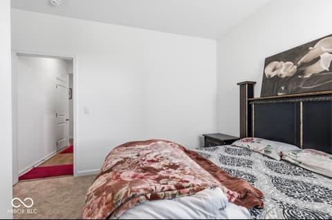 Bedroom at 9103 Blue Hill Street, Indianapolis, IN
