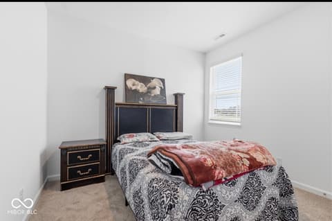 Bedroom at 9103 Blue Hill Street, Indianapolis, IN