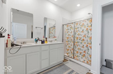 Bathroom at 9103 Blue Hill Street, Indianapolis, IN