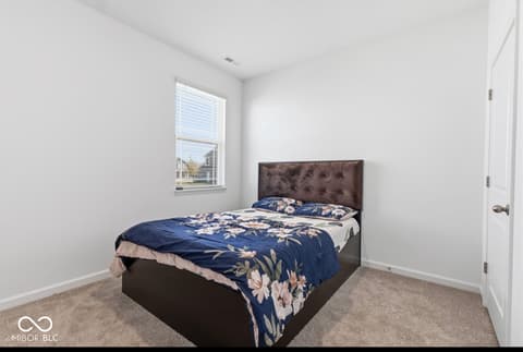 Bedroom at 9103 Blue Hill Street, Indianapolis, IN