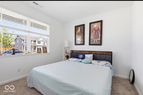 Bedroom at 9103 Blue Hill Street, Indianapolis, IN