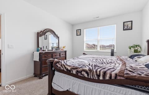 Bedroom at 9103 Blue Hill Street, Indianapolis, IN