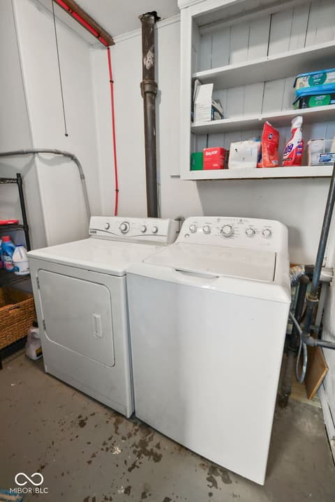 Laundry room at 118 S Dill Street, Muncie, IN