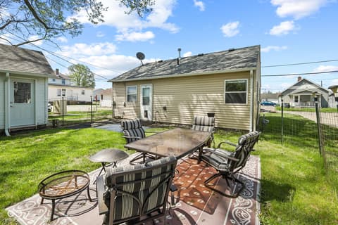 Backyard at 118 S Dill Street, Muncie, IN