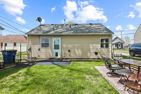 Backyard at 118 S Dill Street, Muncie, IN