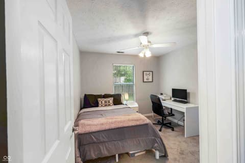 Bedroom at 5628 Orchardgrass Lane, Indianapolis, IN