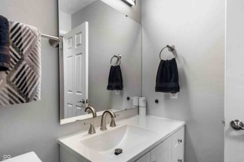 Bathroom at 5628 Orchardgrass Lane, Indianapolis, IN