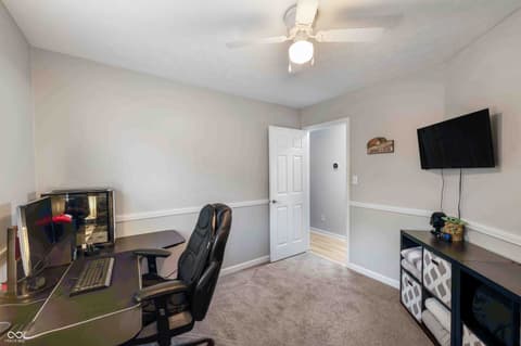 Home office at 5628 Orchardgrass Lane, Indianapolis, IN