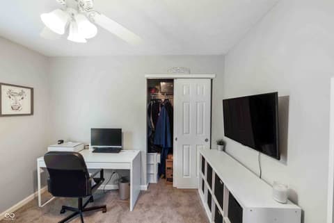 Home office at 5628 Orchardgrass Lane, Indianapolis, IN