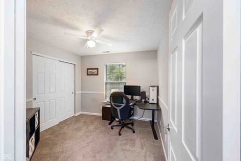 Home office at 5628 Orchardgrass Lane, Indianapolis, IN