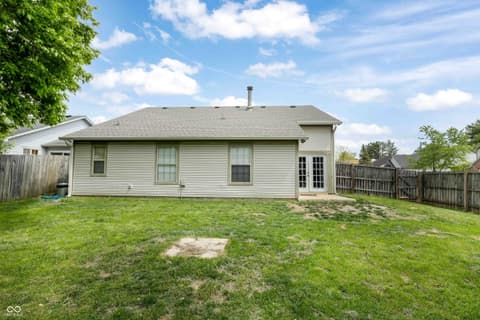 Backyard at 5628 Orchardgrass Lane, Indianapolis, IN