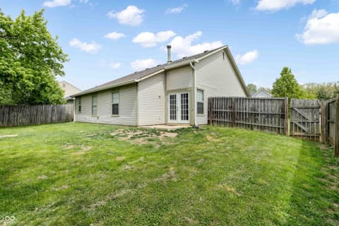 Backyard at 5628 Orchardgrass Lane, Indianapolis, IN