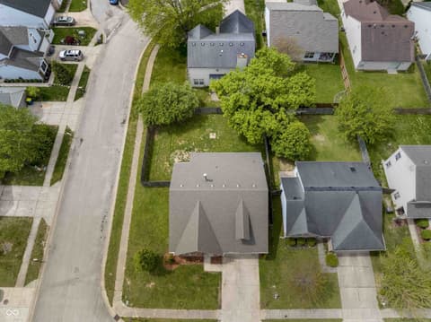 Aerial view at 5628 Orchardgrass Lane, Indianapolis, IN