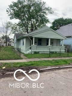 Front exterior at 1221 W Lee Street, Indianapolis, IN