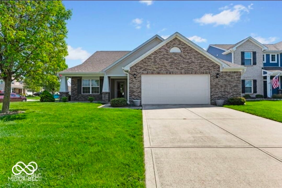 Front exterior at 3311 Stoddard Place, Indianapolis, IN
