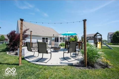Outdoor living area at 3311 Stoddard Place, Indianapolis, IN