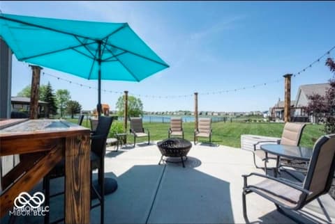 Outdoor living area at 3311 Stoddard Place, Indianapolis, IN
