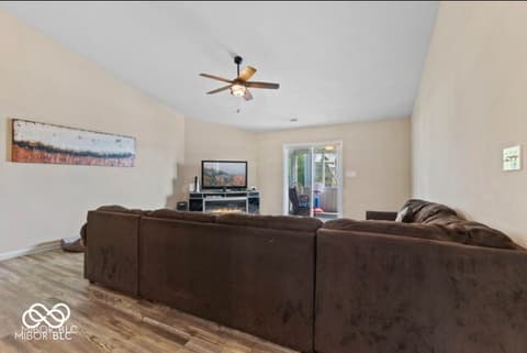Living room at 3311 Stoddard Place, Indianapolis, IN
