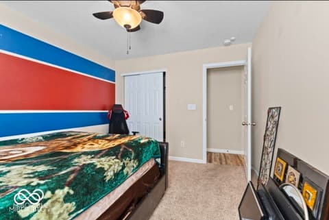 Bedroom at 3311 Stoddard Place, Indianapolis, IN