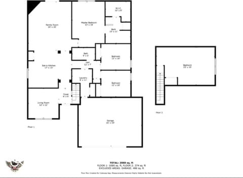 Floor Plan — 3311 Stoddard Place, Indianapolis, IN