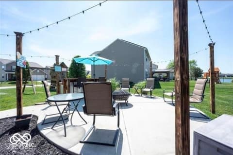 Outdoor living area at 3311 Stoddard Place, Indianapolis, IN