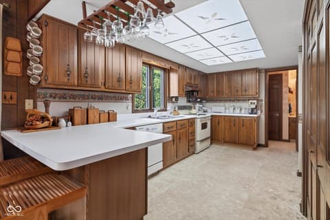 Kitchen at 8002 N Lakeview Drive, Unionville, IN