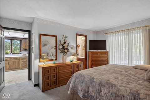Bedroom at 8002 N Lakeview Drive, Unionville, IN